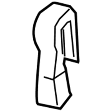 Mopar 1LL22HL1AA Seat Shield 1LL22HL1AA Mopar Seat Shield Illustration 1 of 1