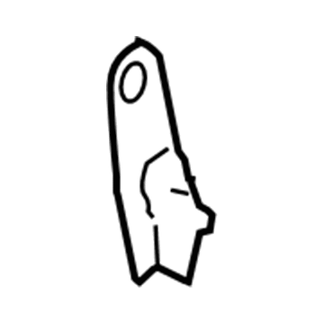 Mopar 1LM02HL1AA Recliner Shield 1LM02HL1AA Mopar Recliner Shield Illustration 1 of 1