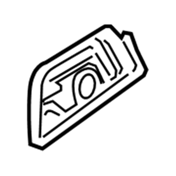 Mopar 1LH101K7AA Seat Shield 1LH101K7AA Mopar Seat Shield Illustration 1 of 1