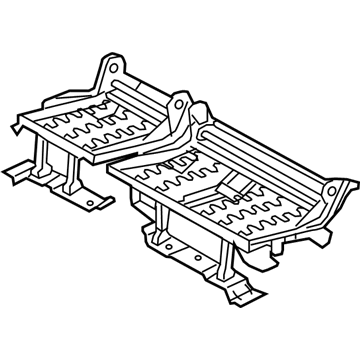 4610250AH Mopar Seat Frame Illustration 1 of 1