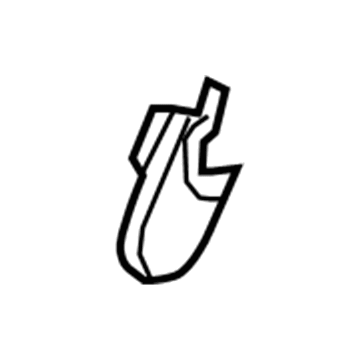 1TM53BD3AA Mopar Rear Seat Pivot Cover Illustration 1 of 1