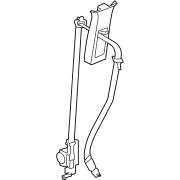 2009 Dodge Nitro Seat Belt - 1MY731J8AA