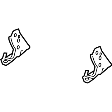 Mopar 68039190AA Seat Bracket 68039190AA Mopar Seat Bracket Illustration 1 of 1