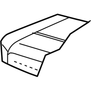 1KQ971DVAA Mopar Seat Cushion Cover Illustration 1 of 1