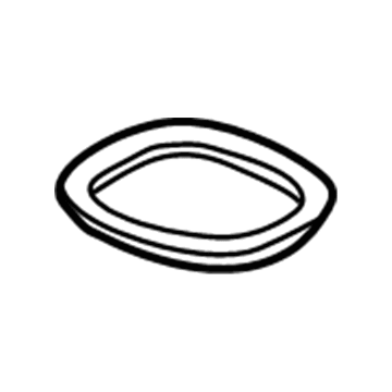 MR550769 Mopar Console Shifter Bezel Illustration 1 of 1