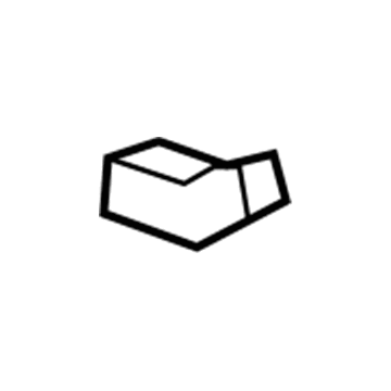 Mopar 5067628AA Seal-Hood Hinge 5067628AA Mopar Seal-Hood Hinge Illustration 1 of 1