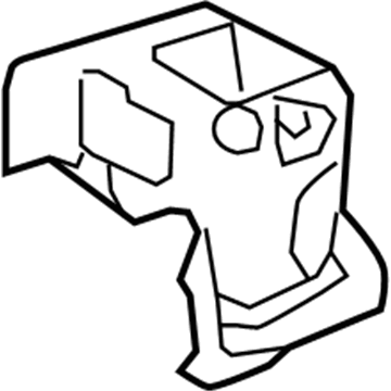 5115766AD Mopar Shock Tower Silencer Illustration 1 of 1