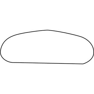 4883168 Mopar Cover-Instrument Cluster Illustration 1 of 1