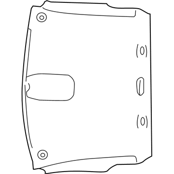 1NY57BD1AA Mopar None Headliner Illustration 1 of 1