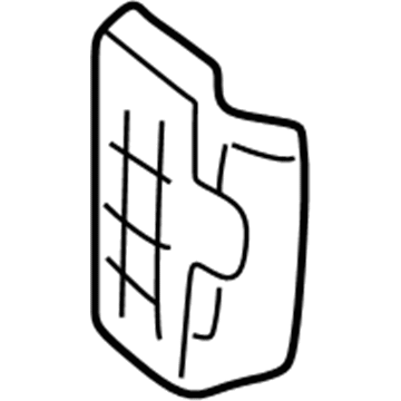 4575605AF Mopar Door Striker Retainer Illustration 1 of 1