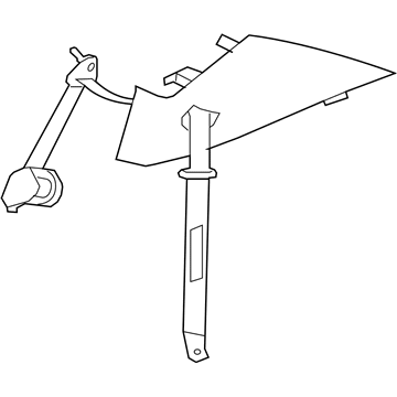 Chrysler 200 Seat Belt - XS70DX9AD