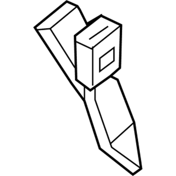 YV851L1AD Mopar Buckle Illustration 1 of 1