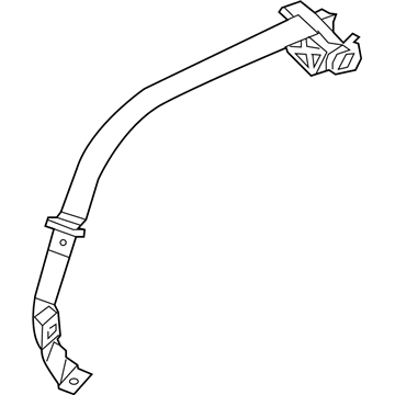 2013 Chrysler 200 Seat Belt - XS761L1AF