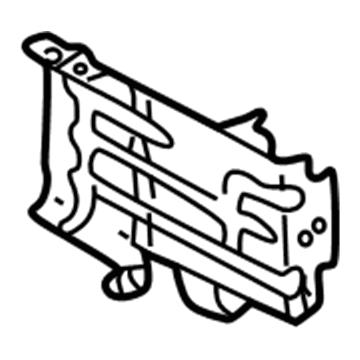 MR320640 Mopar Radio Bracket Illustration 1 of 1