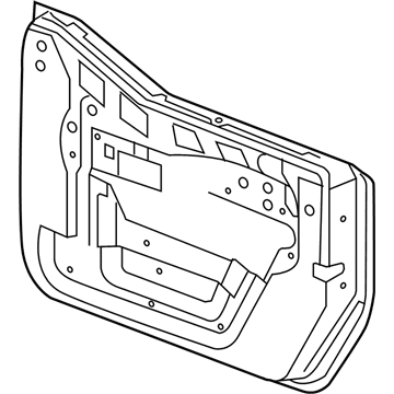 68028606AC Mopar Front Door Illustration 1 of 1
