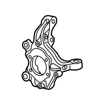 2025 Chrysler Pacifica Steering Knuckle - 68621603AA