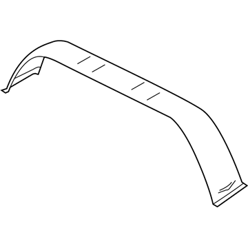 XC38TZZAA Mopar Sport Bar Cover Illustration 1 of 1