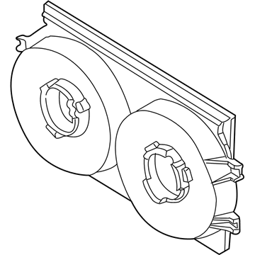 Chrysler Fan Shroud - MB924137