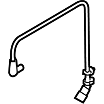 52109507AB Mopar Hose-Leak Detection Pump To FILT Illustration 1 of 1