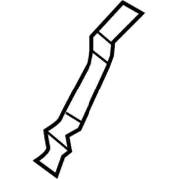 68206904AA Mopar Grab Handle Bracket Illustration 1 of 1