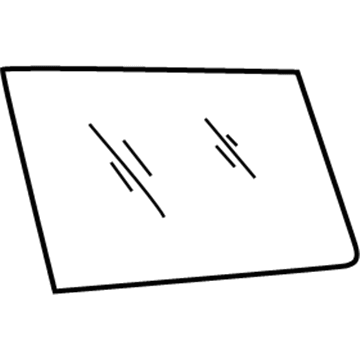 4084523 Mopar Glass-BODYSIDE Window Illustration 1 of 1