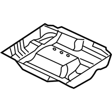 Mopar YM641DVAA Seat Cushion Shield YM641DVAA Mopar Seat Cushion Shield Illustration 1 of 1