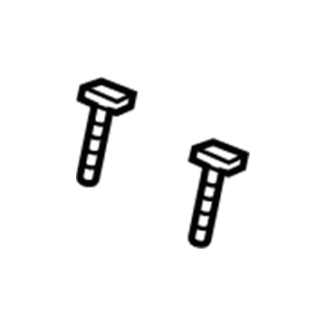 Mopar YM191L5AA Headrest Sleeve YM191L5AA Mopar Headrest Sleeve Illustration 1 of 1