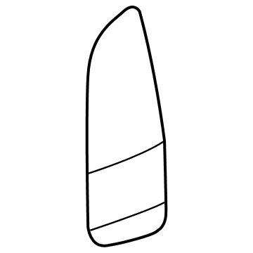 68067730AA Mopar Glass-SPOTTER Mirror Replacement Illustration 1 of 1