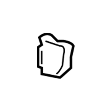 5122921AA Mopar Instrument Panel Plug Illustration 1 of 1