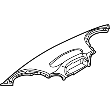 5122366AA Mopar Instrument Panel Cover Illustration 1 of 1