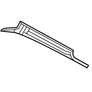 Mopar 1TG92AAAAA Instrument Panel Applique 1TG92AAAAA Mopar Instrument Panel Applique Illustration 1 of 1