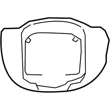 1TH75DX9AA Mopar Steering Column Shroud Gap Hider Illustration 1 of 1