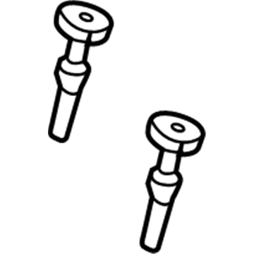 1DS941J3AA Mopar Headrest Sleeve Illustration 1 of 1