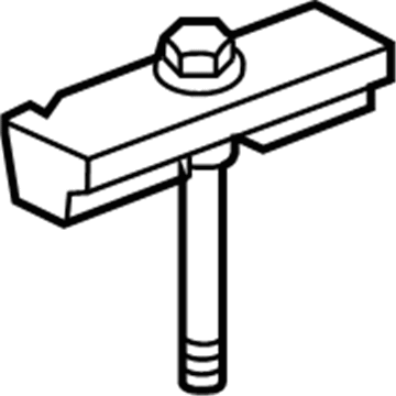 55113169AB Mopar Bracket-Battery Hold Down Illustration 1 of 1