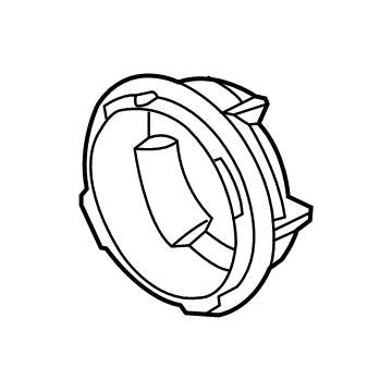 68222838AA Mopar Headlamp Cover Illustration 1 of 1