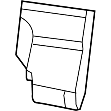 1PC091K2AA Mopar Rear Seat Back Cover Illustration 1 of 1