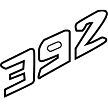 6DA69XXXAB Mopar Decal-Fender Illustration 1 of 1