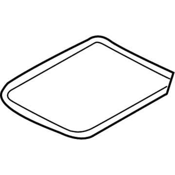 Mopar 1DM531D5AA Armrest Bin Cover 1DM531D5AA Mopar Armrest Bin Cover Illustration 1 of 1