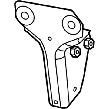 52109975AC Mopar GUSSET-Track Bar Illustration 1 of 1