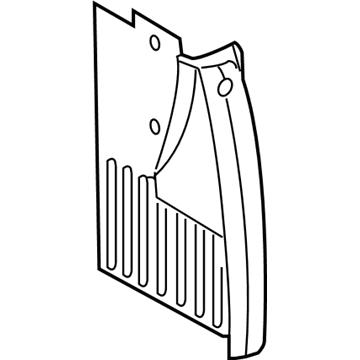 5132505AA Mopar Splash Guard Illustration 1 of 1