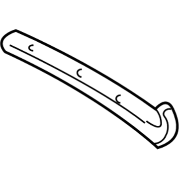 MR432901 Mopar Plate-FASCIA Illustration 1 of 1