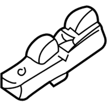 MR400713 Mopar Power Window Switch Illustration 1 of 1