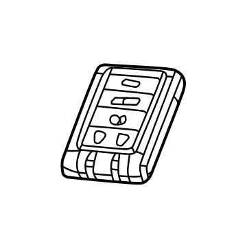 Dodge Charger Daytona Car Key - 68575202AC