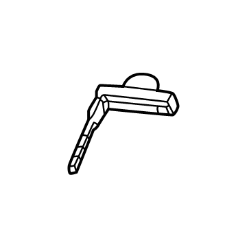 Dodge Charger Daytona Car Key - 68707231AA