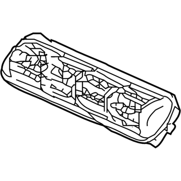 5GA46TL2AD Mopar A/C Outlet Bezel Illustration 1 of 1