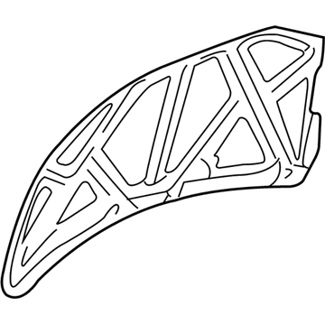 4878107AD Mopar Hood Silencer Illustration 1 of 1