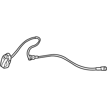 4878059AF Mopar Bracket-Remote Hood Release Illustration 1 of 1