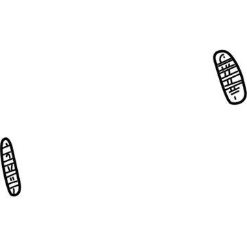 5FX57DX9AB Mopar Air Conditioning & Heater Outlet Illustration 1 of 1
