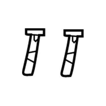 6DQ77PS4AA Mopar Headrest Sleeve Illustration 1 of 1