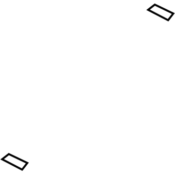 68278786AA Mopar Guide-SUNROOF Glass Illustration 1 of 1